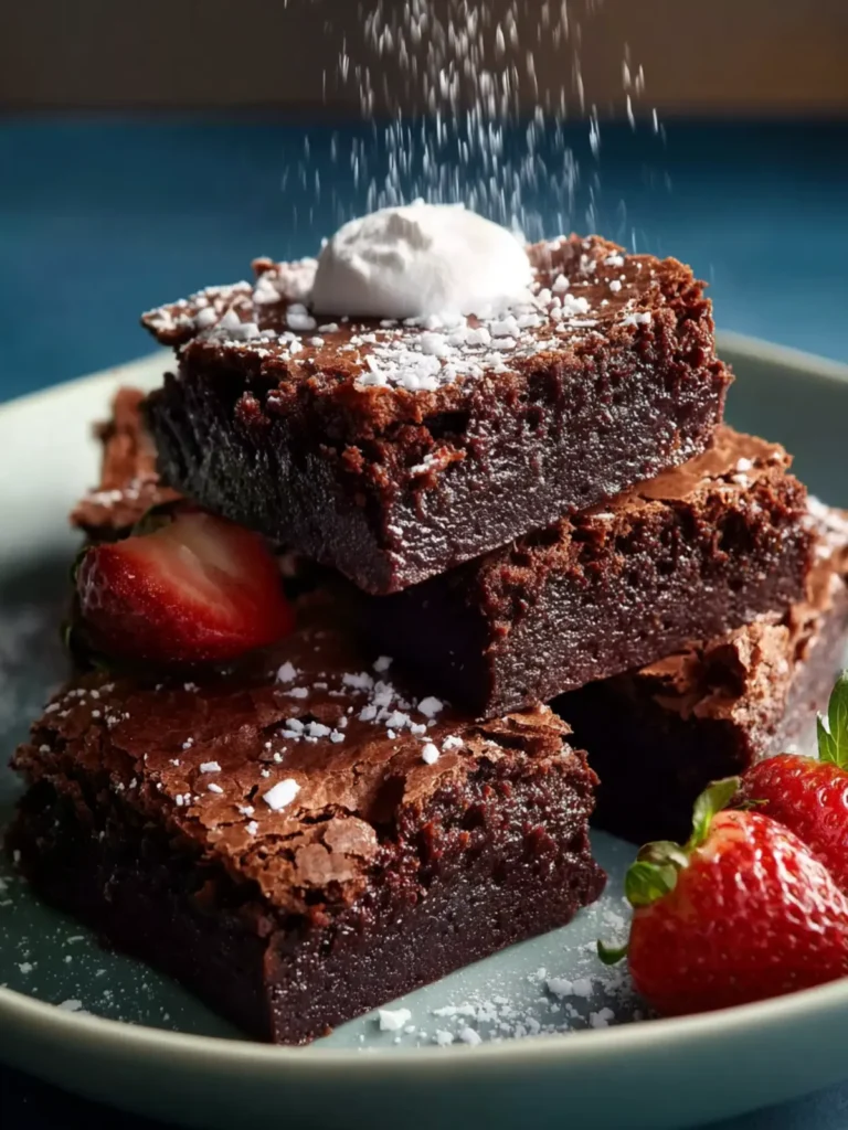 High Protein Greek Yogurt Brownies First Image