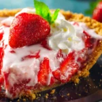 Frozen Strawberry Pie with Condensed Milk First Image
