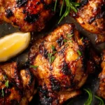 Grilled Chicken Thighs First Image