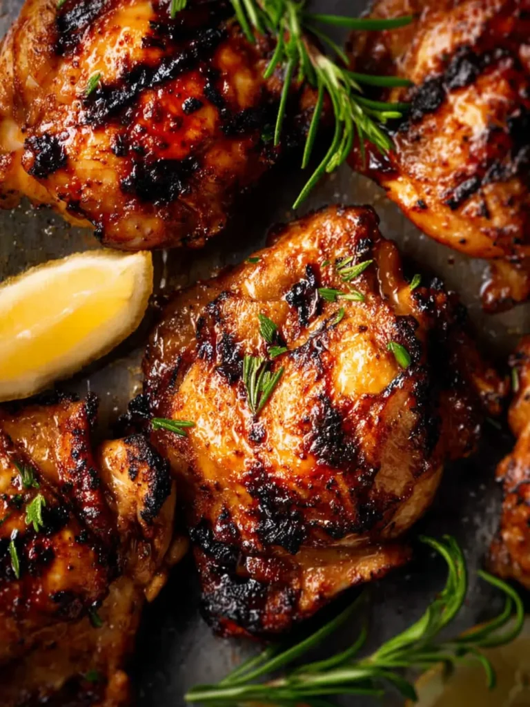 Grilled Chicken Thighs First Image