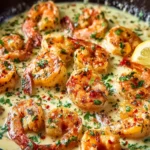 Keto Creamy Garlic Shrimp First Image